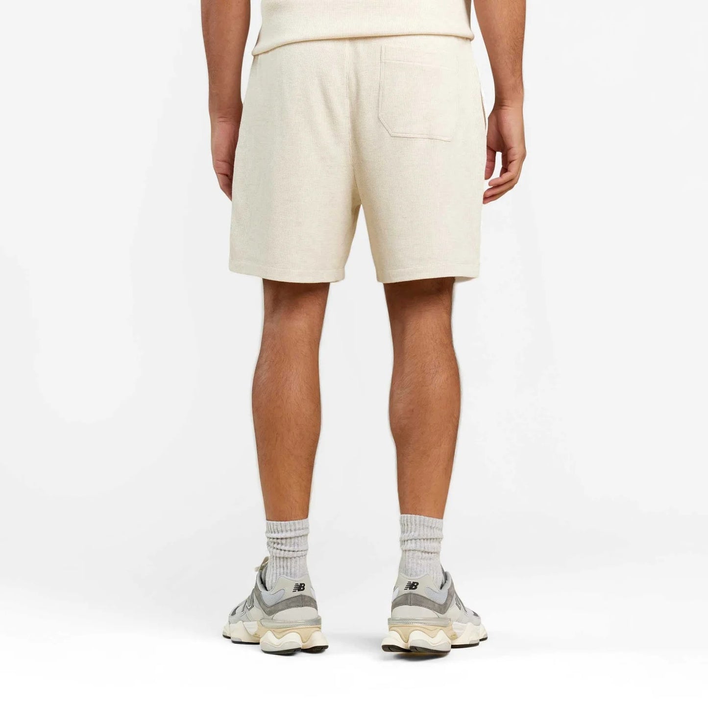 Waffle Short | Heather Bone